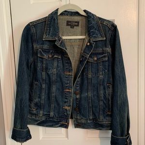J crew dark denim jacket
